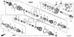 44319S84300 - Chassis: SET-RING (28X2.0) for Acura Image