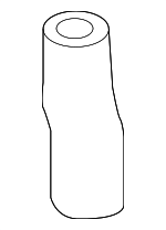 95810645800 - Cooling System: Water Hose for Porsche: Cayenne, Panamera Image