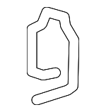 99710680200 - Cooling System: Inlet Hose Retainer Clip for Porsche: 718 Boxster, 718 Cayman, 718 Spyder, 911, Boxster, Cayman, Panamera Image