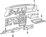 10034364 - Body: Instrument Panel for GM Image