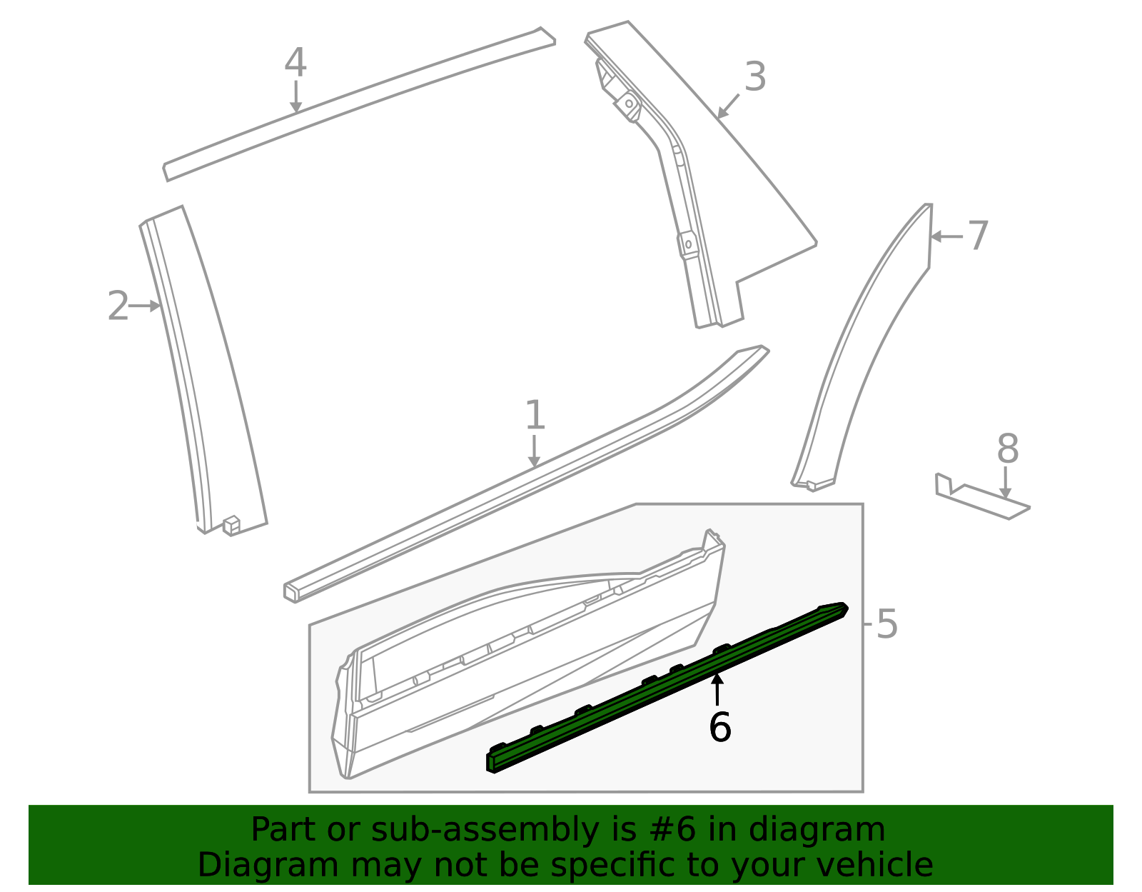 85167855 - High-Quality Insert for 2025 Cadillac OPTIQ | AutoNation Parts