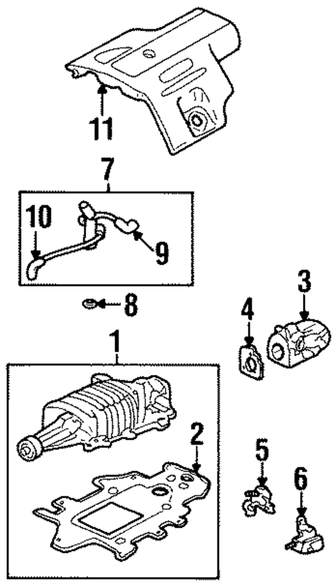 Supercharger for 1997 Pontiac Grand Prix #0