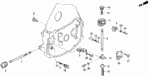 24311PL3020 - Transmission - Manual: ROD, SHIFT for Honda Image
