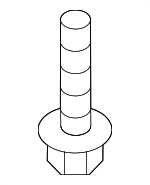 865793K000 - Body: Bumper Cover Screw for Hyundai Image