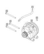 6502720 - Electrical: Hex Flange Lock Nut for Mopar Image