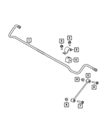 V4766866AA - Rear Suspension: Stabilizer Bar Link, Value Line for Mopar Image
