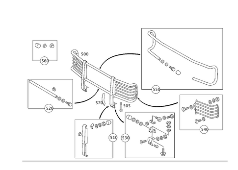 Front Bumper for 2018 Mercedes-Benz G63 AMG #0