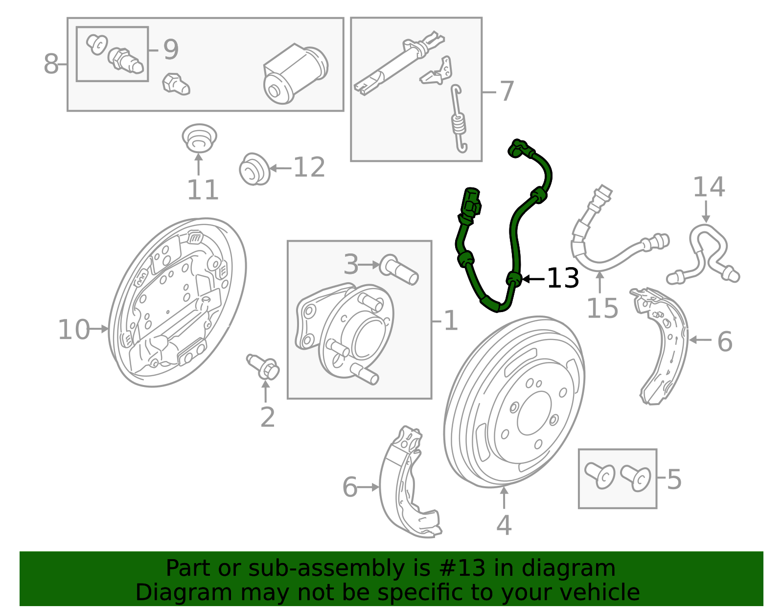 D651-43-71YA - ABS Sensor - 2011-2014 Mazda 2 | Mazda Swag