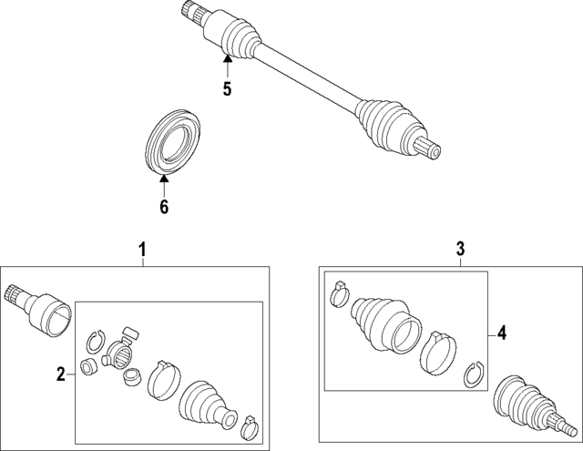 CF409189C - : Axle Seals for Volkswagen Image