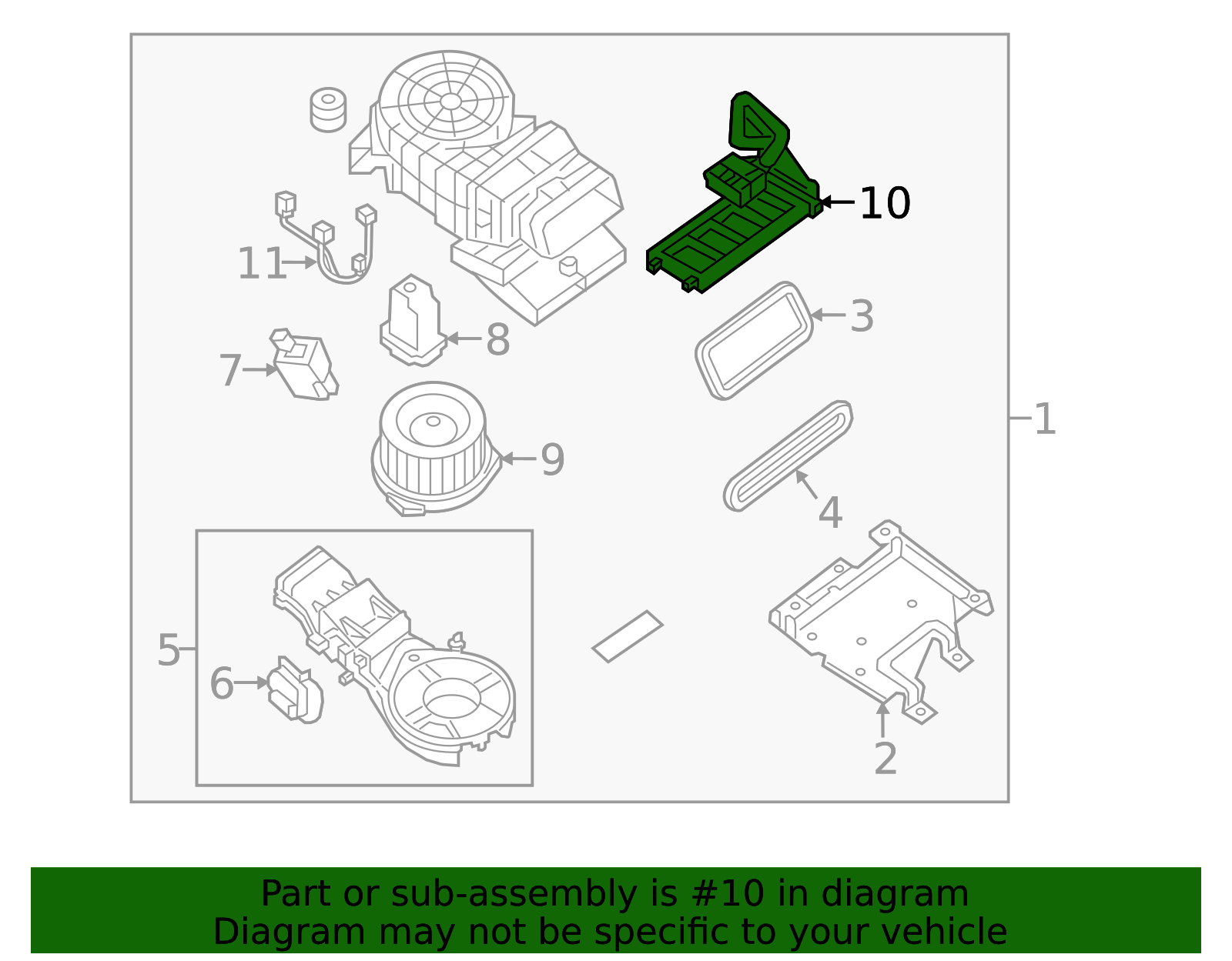 2014-2020 Infiniti QX60 Vent Louver 27143-1HA0A | Faulkner Infiniti of ...
