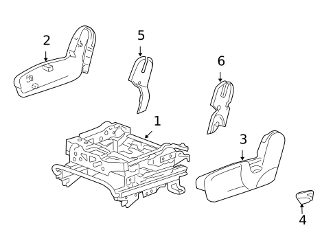 Tracks & Components for 2008 Saturn Vue #3
