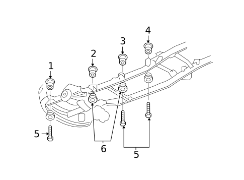 Frame & Components for 2007 Dodge Ram 1500 #5