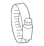 940282511 - Engine: Outlet Hose Clamp for Suzuki Image