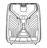61315A5A537 - Body: Overhead Console for BMW: 330e, 330e xDrive, 330i, 330i xDrive, 430i, 430i xDrive, 530e, 530e xDrive, 530i, 530i xDrive, 540i, 540i xDrive, 640i xDrive Gran Turismo, i4, M340i, M340i xDrive, M4, M440i, M440i xDrive, M440i xDrive Gran Coupe, M5, M550i xDrive, X3, X4, X6 Image
