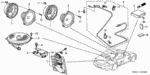 90131S30003 - Electrical/Exhaust/Heater/Fuel: SCREW-WASHER, ET (6X16) for Acura Image