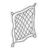 84524S0XA00 - : Cargo Net for Honda Image