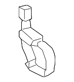 7340952030E0 - Electrical: Buckle for Toyota Image