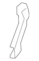 73687AJ000 - : Rear Bracket for Subaru: Legacy, Outback Image