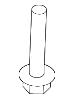 626172H000 - : Suspension Cross-Member Bolt for Hyundai: Elantra Image