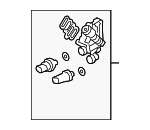158105R0003 - Engine: Control Valve Solenoid for Honda: Clarity, Fit, Insight Image