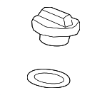 15610REZA00 - Engine: Filler Cap for Honda: Accord, Accord Crosstour, Civic, Clarity, CR-V, Crosstour, Fit, HR-V, Insight, Odyssey, Passport, Pilot, Ridgeline Image