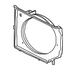 17111436259 - Cooling System: Fan Shroud for BMW: 323Ci, 323i, 325Ci, 325i, 325xi, 328Ci, 328i, 330Ci, 330i, 330xi Image