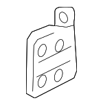 793202B020 - Body: Upper Hinge for Kia: Borrego, Sorento Image