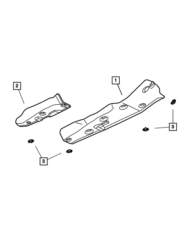 55135712AD - Exhaust: Heat Shield for Mopar Image
