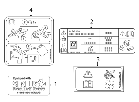 Labels for 2023 Ford Expedition #0