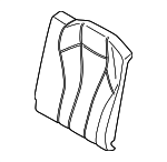 52207444768 - Body: Seat Back Pad for BMW: 840i, 840i xDrive, M8, M850i xDrive Image