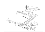 2043100637 - Trailer Hitch: Crossmember for Mercedes-Benz Image