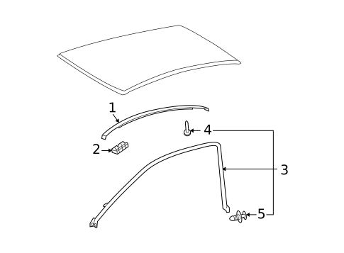 Door & Components for 2007 Toyota Solara #1