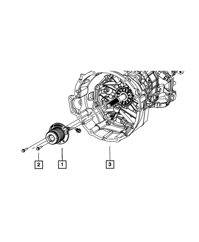 6100296 - Clutch: Hex Head Bolt And Coned Washer for Mopar Image