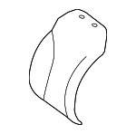 22291018357N31 - Body: Seat Back Cover for Mercedes-Benz Image