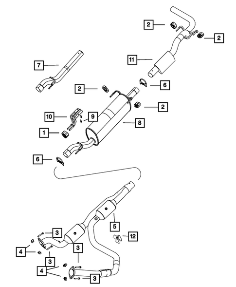 Exhaust System for 2015 Ram 3500 #0