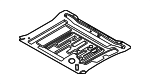 41009450008 - Body: Center Floor Pan for BMW Image