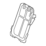 7101847110 - Body: Seat Back Frame for Toyota: Prius Image
