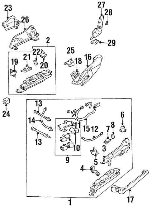 Tracks & Components for 1999 Chevrolet Monte Carlo #0