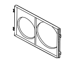 1J0121205BB41 - Cooling System: Fan Shroud for Volkswagen Image