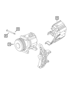 68476277AA - : Alternator And Compressor Bracket for Jeep: Renegade Image