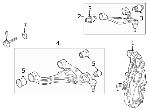Suspension Components for 2020 Chevrolet Corvette #1