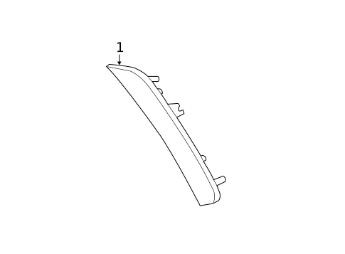 Side Marker Lamps for 2016 Chrysler 200 #1