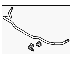 54810DO000 - Suspension: Stabilizer Bar for Hyundai Image
