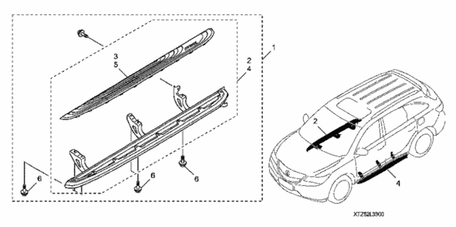 Running Board (Advance) for 2014 Acura MDX #0
