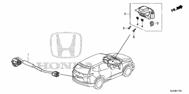 GPS Antenna - Rearview Camera for 2019 Honda CR-V #0