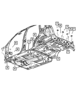 4674441 - Body Sheet Metal Except Doors: Body Plug for Mopar Image image