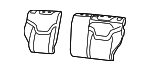 6SK72U00AA - Body: Seat Back Cover for Mopar Image