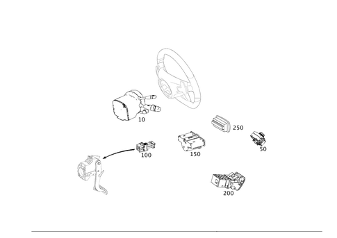 Switch for 2015 Mercedes-Benz SLS AMG #0