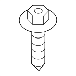 33509909440 - Suspension: Guide Support Screw for BMW: i5, i7, X3, X4 Image