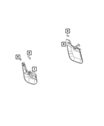 68134783AA - Exterior Ornamentation: Wheel House Bracket, Left for Mopar Image image